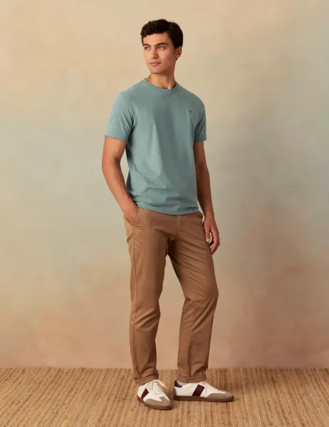 Straight Fit Heritage Chinos Brown