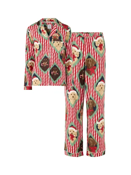 Chelsea Peers Chip Faces Long Pyjama Set