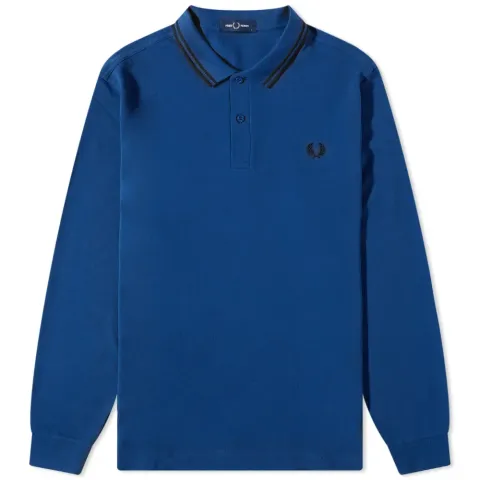 Long Sleeve Twin Tipped Polo