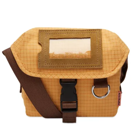 Post Ripstop Suede Mini Messenger Bag