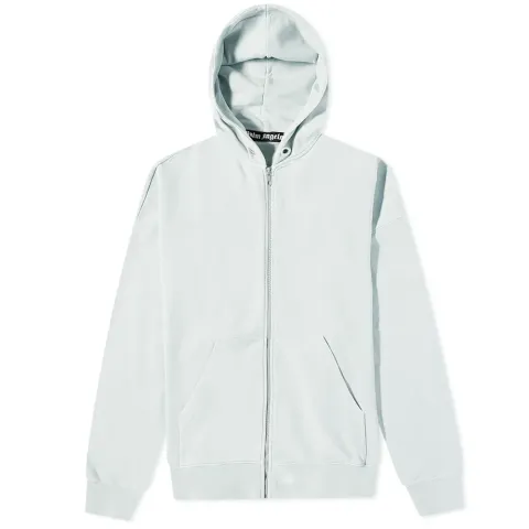 Reverse Logo Zip Hoodie