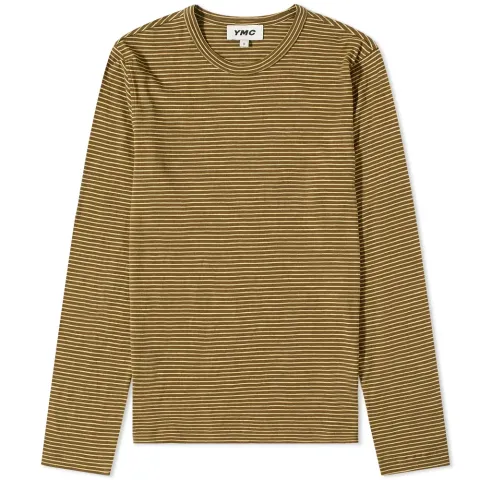 Long Sleeve Triple Striped T-Shirt