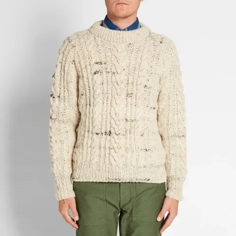 Fisherman Pullover Knit