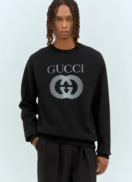 Logo Applique Sweatshirt