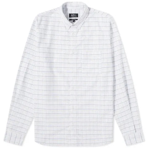 A.P.C. Eddy Check Oxford Shirt