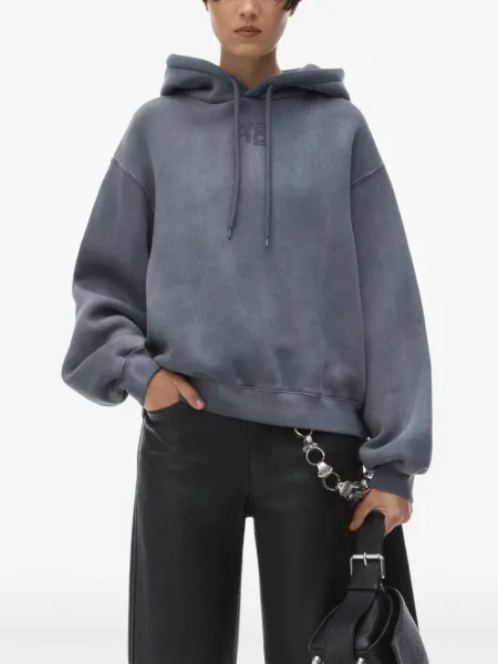 Essential Hoodie Washed Asphalt