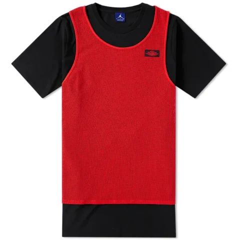 Mesh Slight Overlay Tee