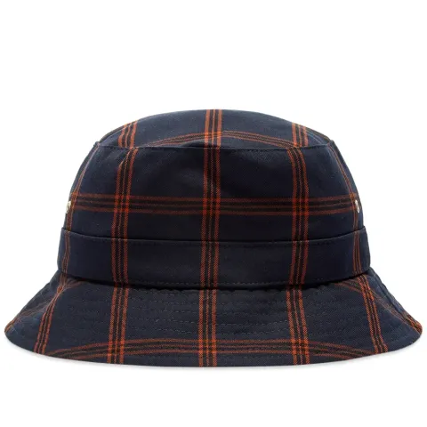 A.P.C. Bob Check Bucket Hat
