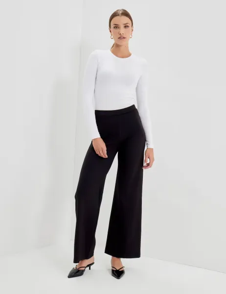 Finery London ReynaPonteJersey Trouser Black