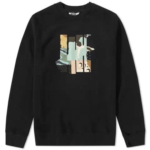 Patchwork Strike Crew Sweat
