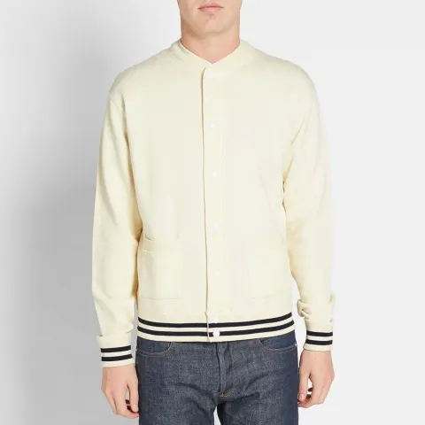 Maison Kitsuné Mount Fuji Teddy Jacket