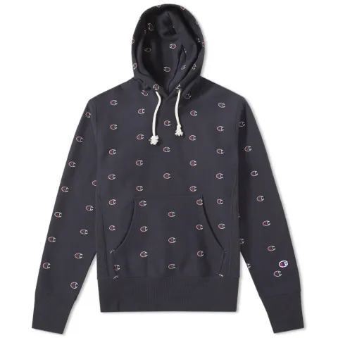 All Over Logo Hoody