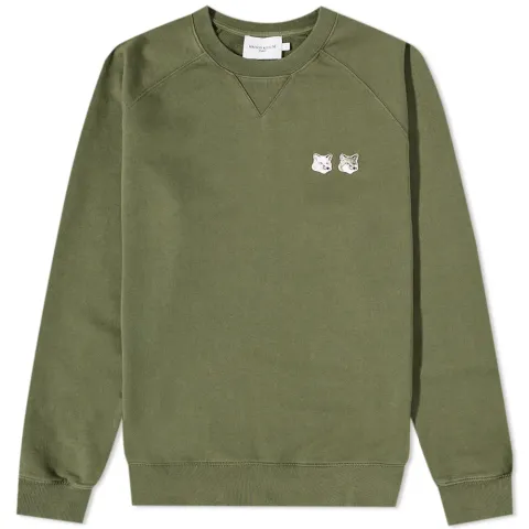 Monochrome Fox Head Classic Crew Sweat