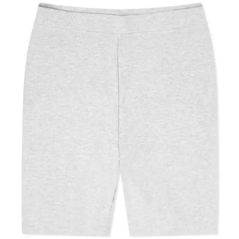 Mid Length Ribbed Cycling Shorts