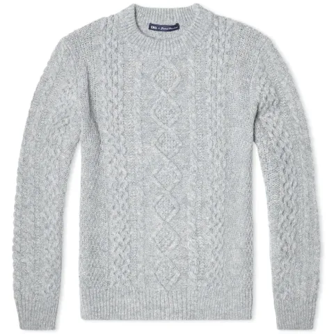END. x Journal Standard Wool Cable Crew Knit