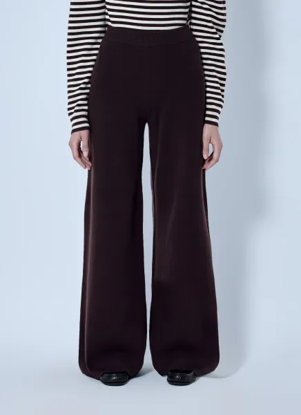 Max Mara Wide-Leg Knit Trousers