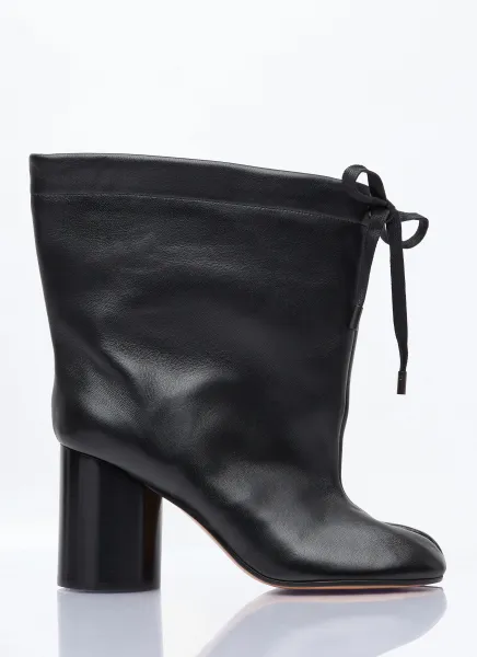 Tabi Drawstring Ankle Boots