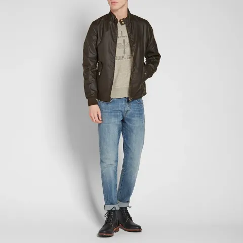 Steve McQueen Wax Windcheater Jacket