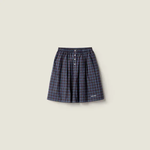 Plaid skirt