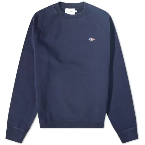 Maison Kitsuné Tricolor Fox Patch Clean Sweat