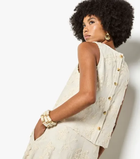 Women's Stone Dandelion Top
