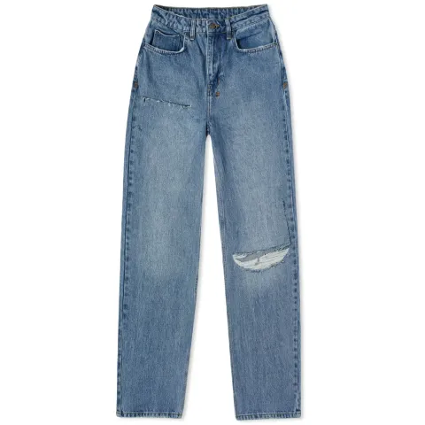 Playback High Rise Ripped Jeans
