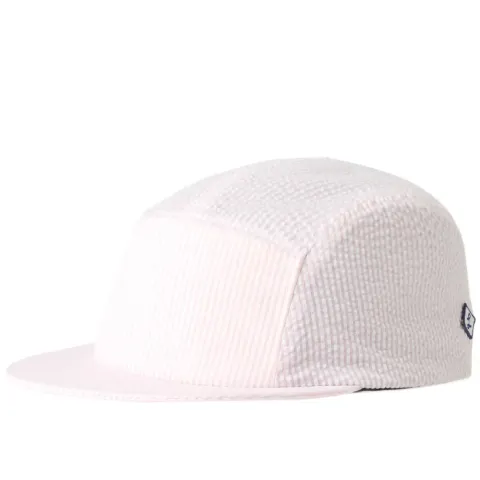 Seersucker 5 Panel Cap