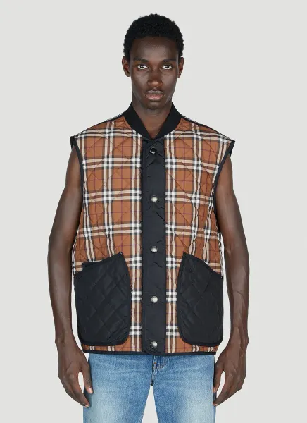 Weaverton Check Gilet