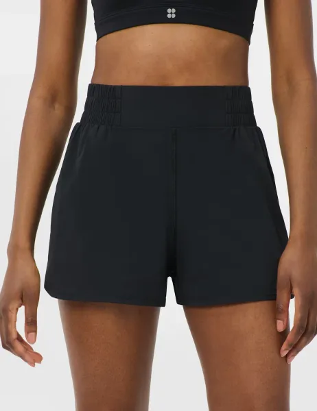 Sweaty Betty Running Shell Shorts Black