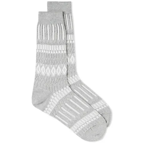 Basket Lunch Solid Sock