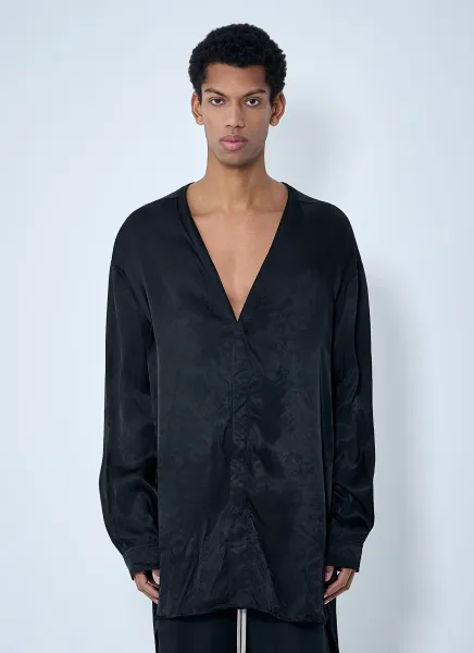Oversized V-Neck Shirt