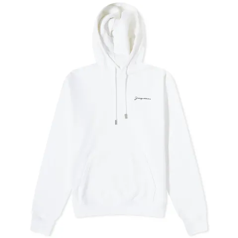 Embroidered Logo Hoodie