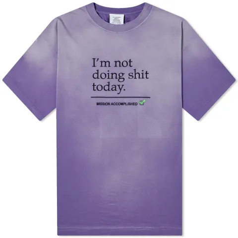 Not Doing Shit Today T-Shirt