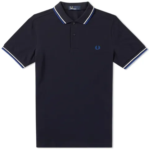 Fred Perry Slim Fit Twin Tipped Polo