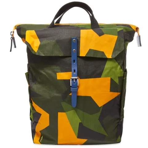 Fin Waxed Cotton Rucksack