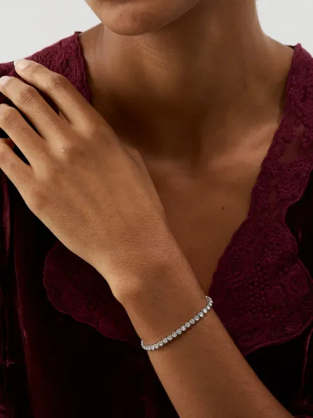 Swarovski Emily Bracelet (Silver)