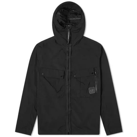 Chrome R Zip Hooded Overshirt