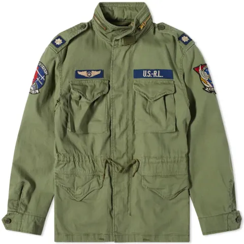 Military M65 Patched Jacket