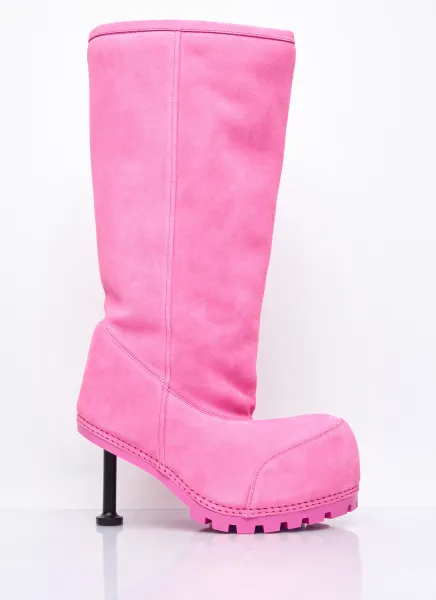Alaska Faux-Fur Heeled Boots
