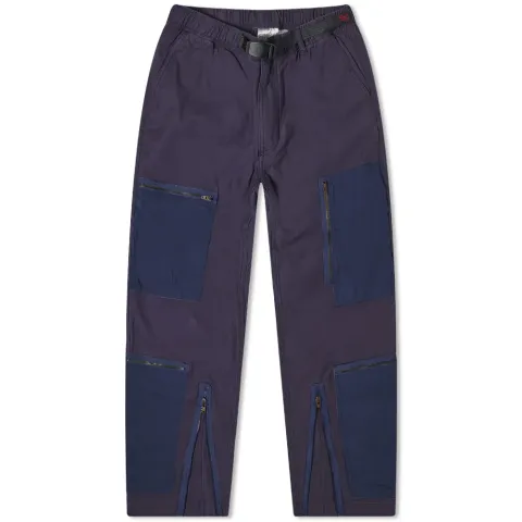 Back Satin Parachute Pants