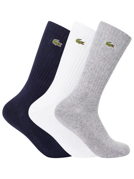 Lacoste 3 Pack Sport Socks