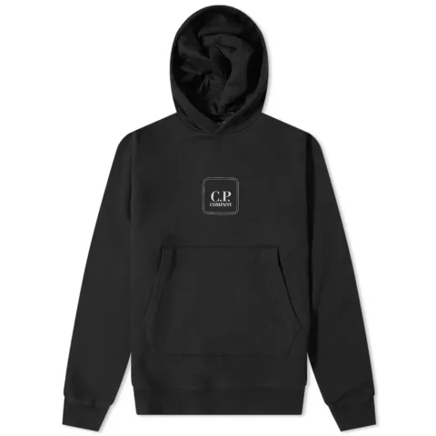 Metropolis Box Logo Popover Hoodie