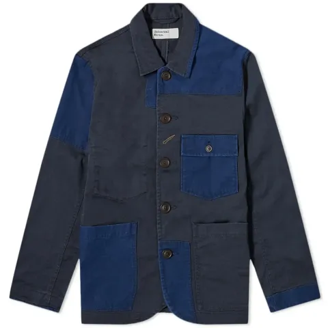 Twill Patched Bakers Jacket