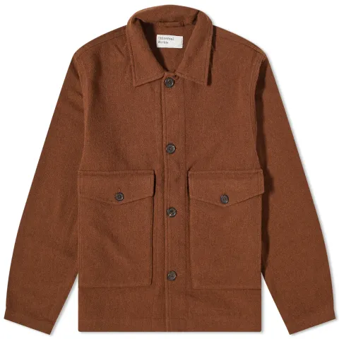 Soft Wool Watchman Jacket