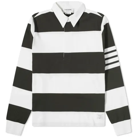 Striped 4 Bar Rugby Shirt