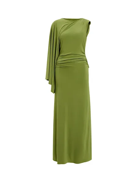 Forever New Fleur Cape Shoulder Maxi Dress