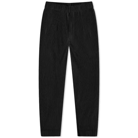Pleated Tapered Trousers