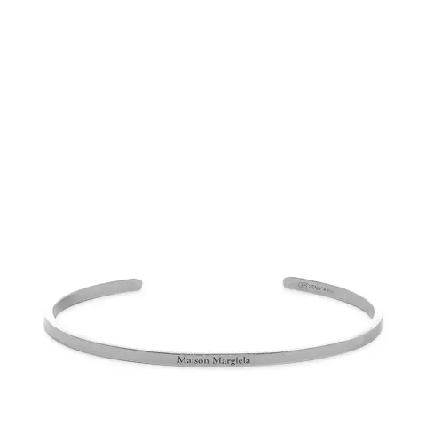 Text Logo Slim Bangle