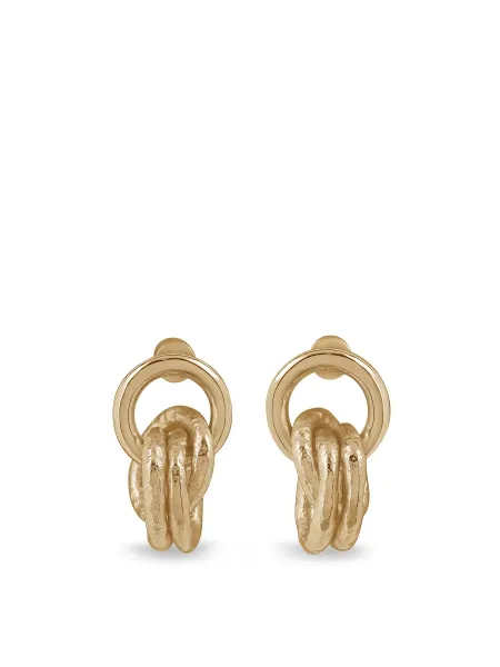 TUTTI Multi Interlocked Hoop Earrings