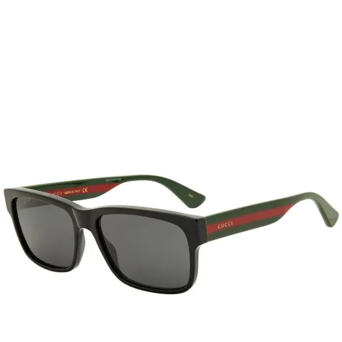Gucci Sylvie Striped Sunglasses